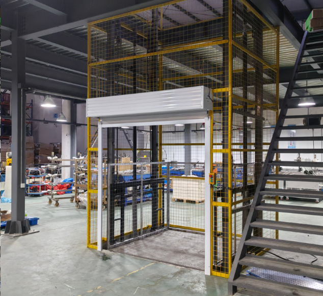 高安食品厂物料提升