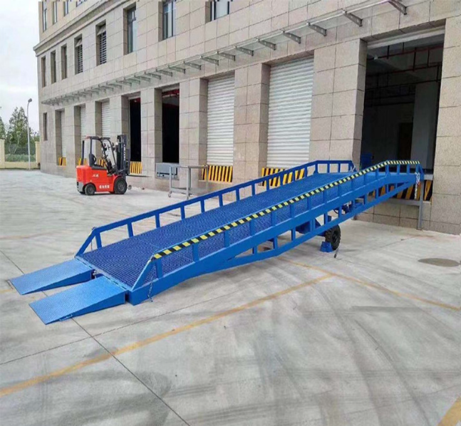 高安移动式登车桥装卸